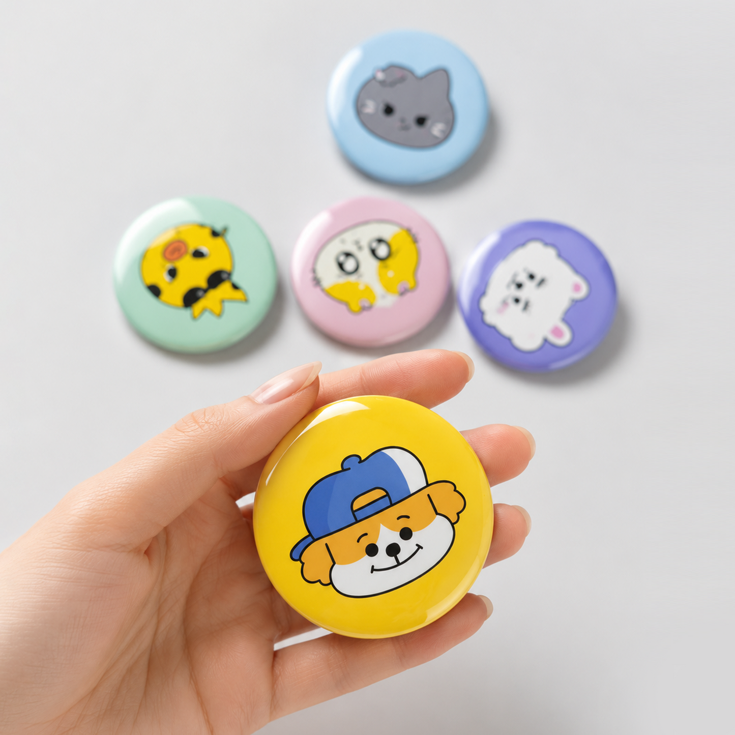 EN-Custom Clear Badge
