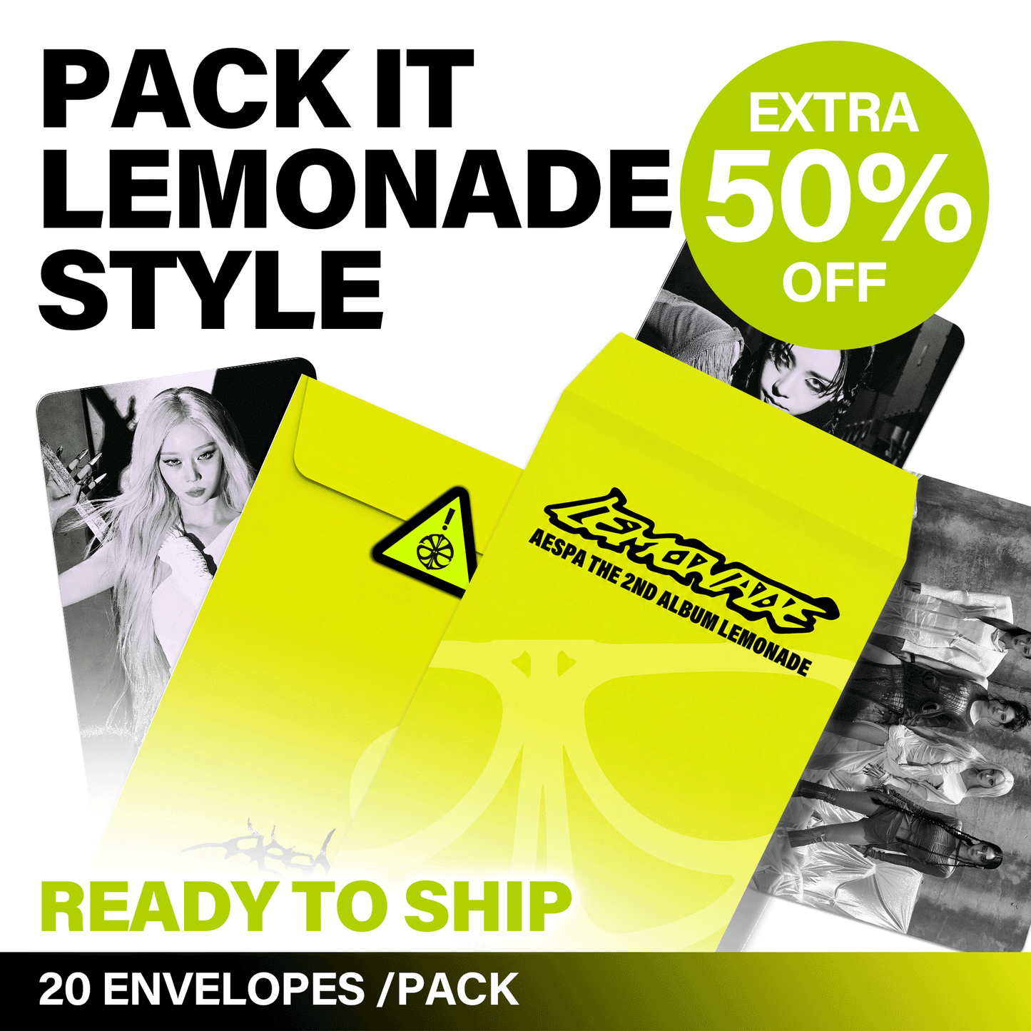 LEMONADE Freebie Envelope