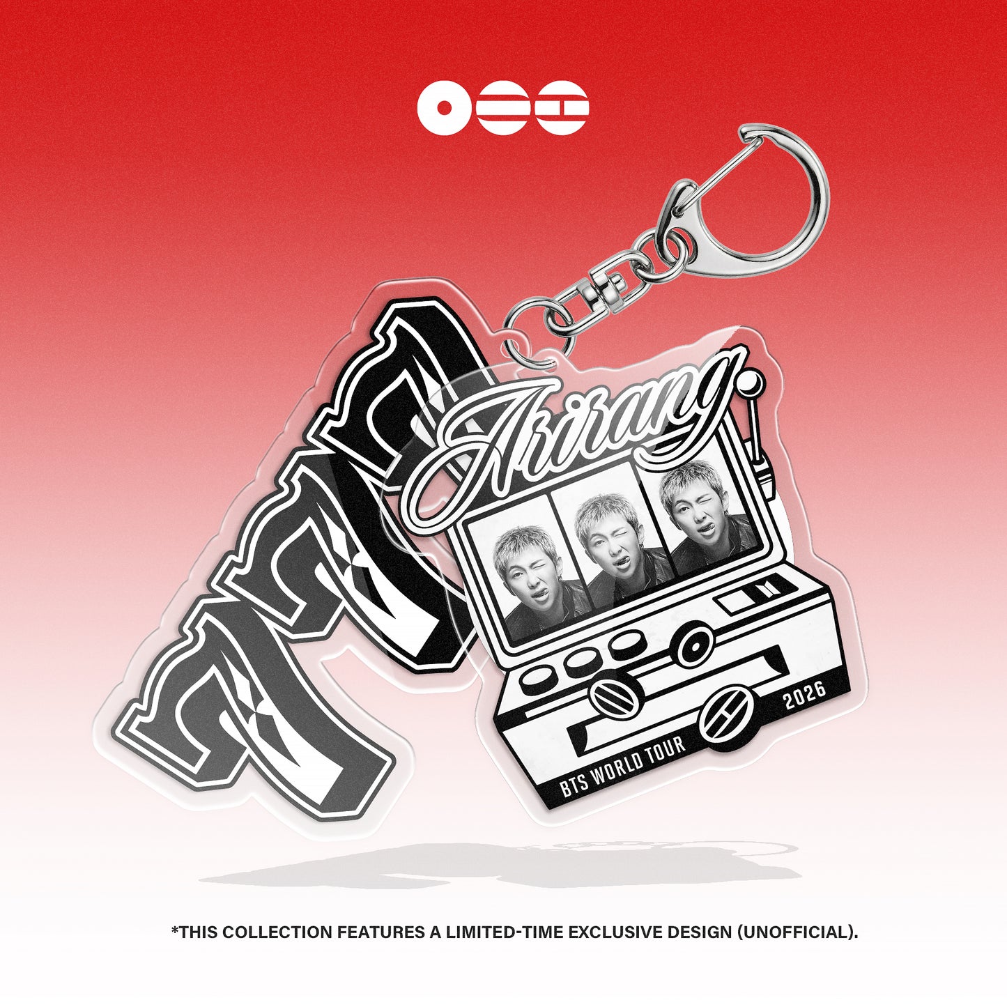 Arirang Bias Slot Keychain