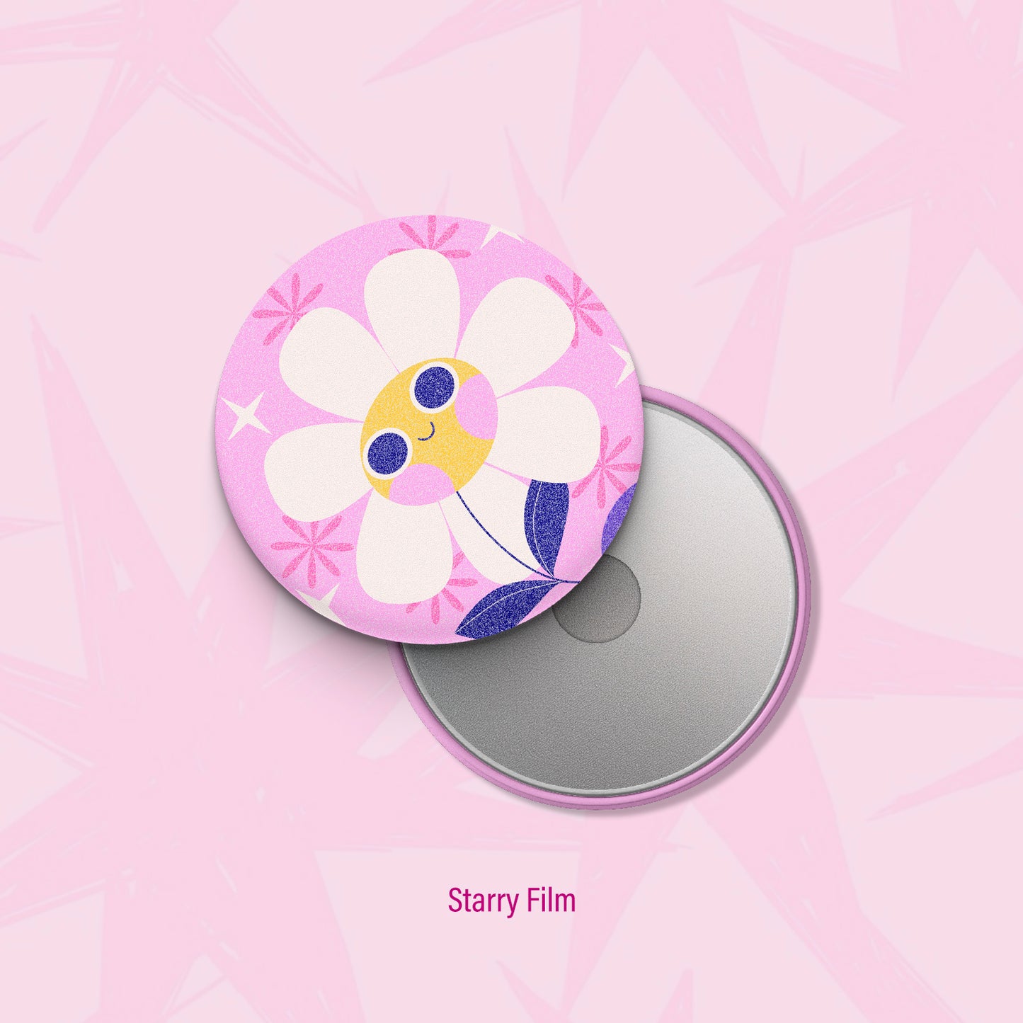 Badge-Style Fridge Magnet