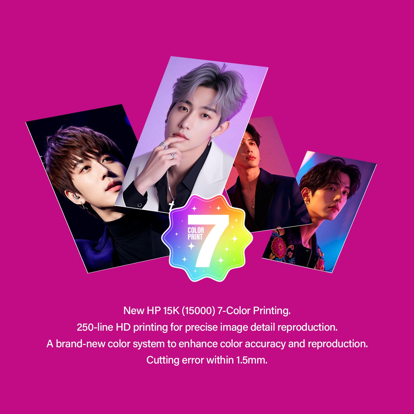 Square-Corner Photocard - PICSQUEEN