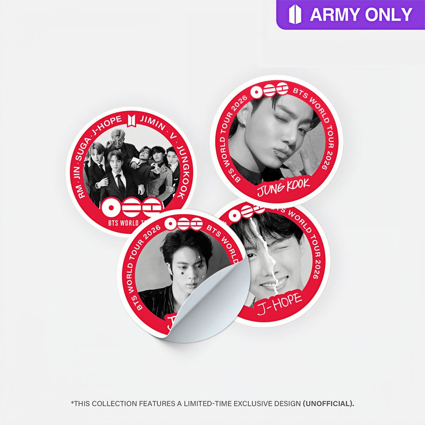 Arirang Custom Stickers