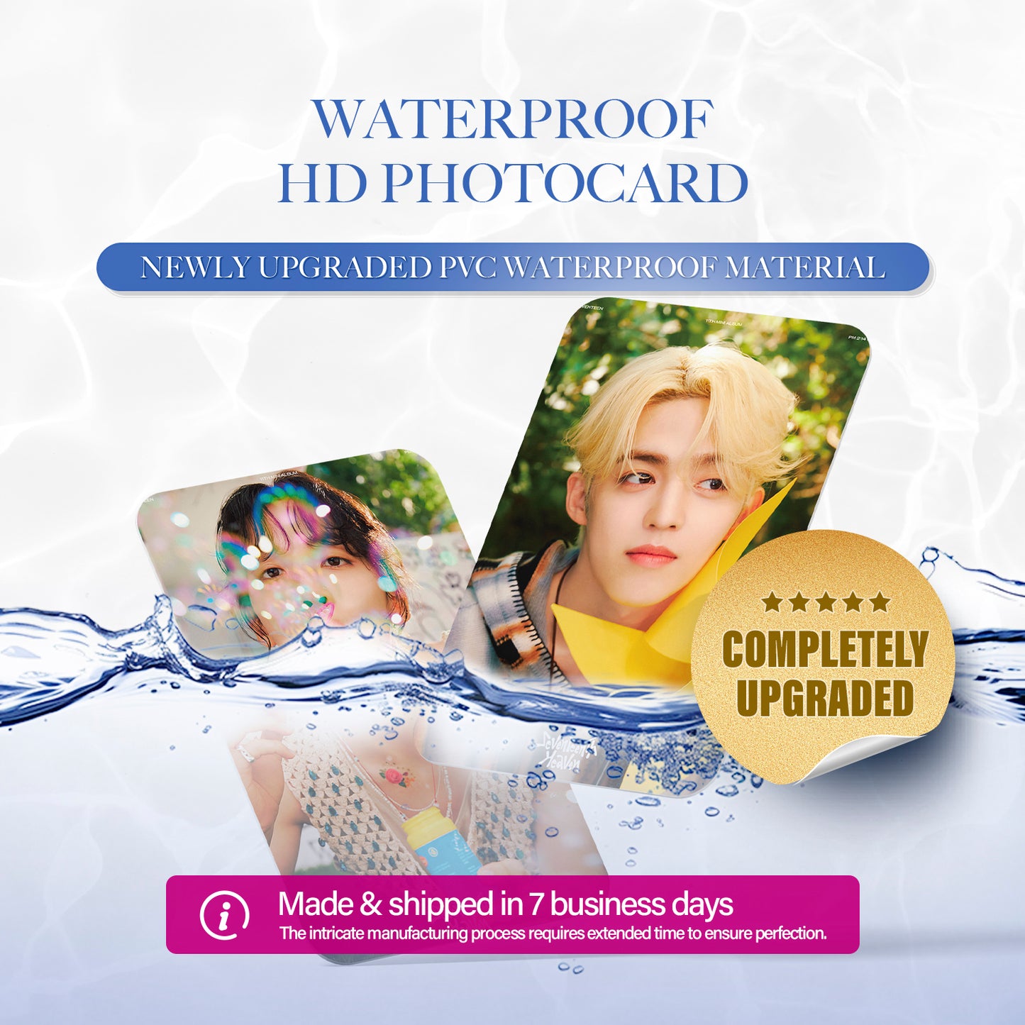 Waterproof HD Photocard