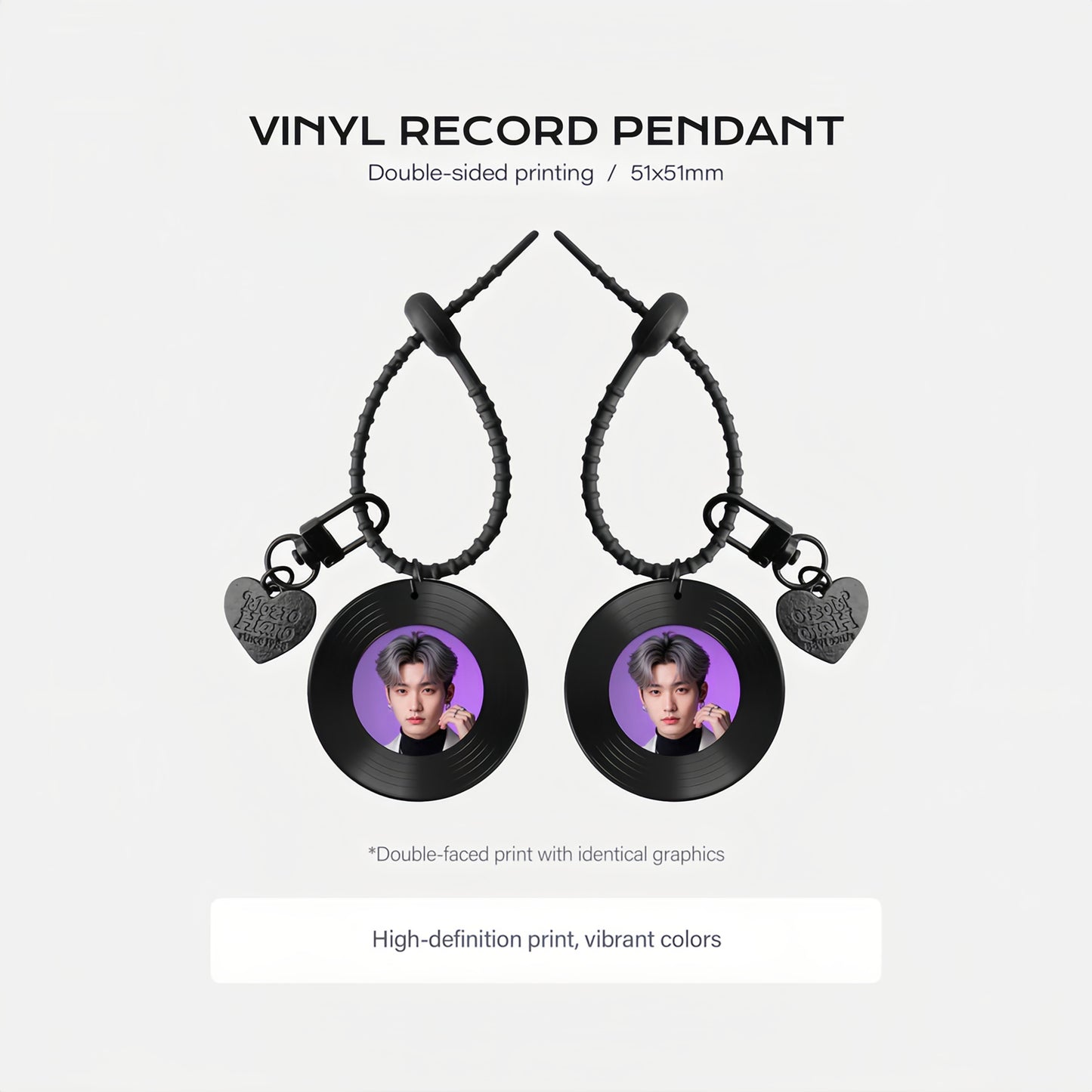 Vinyl Record Pendant