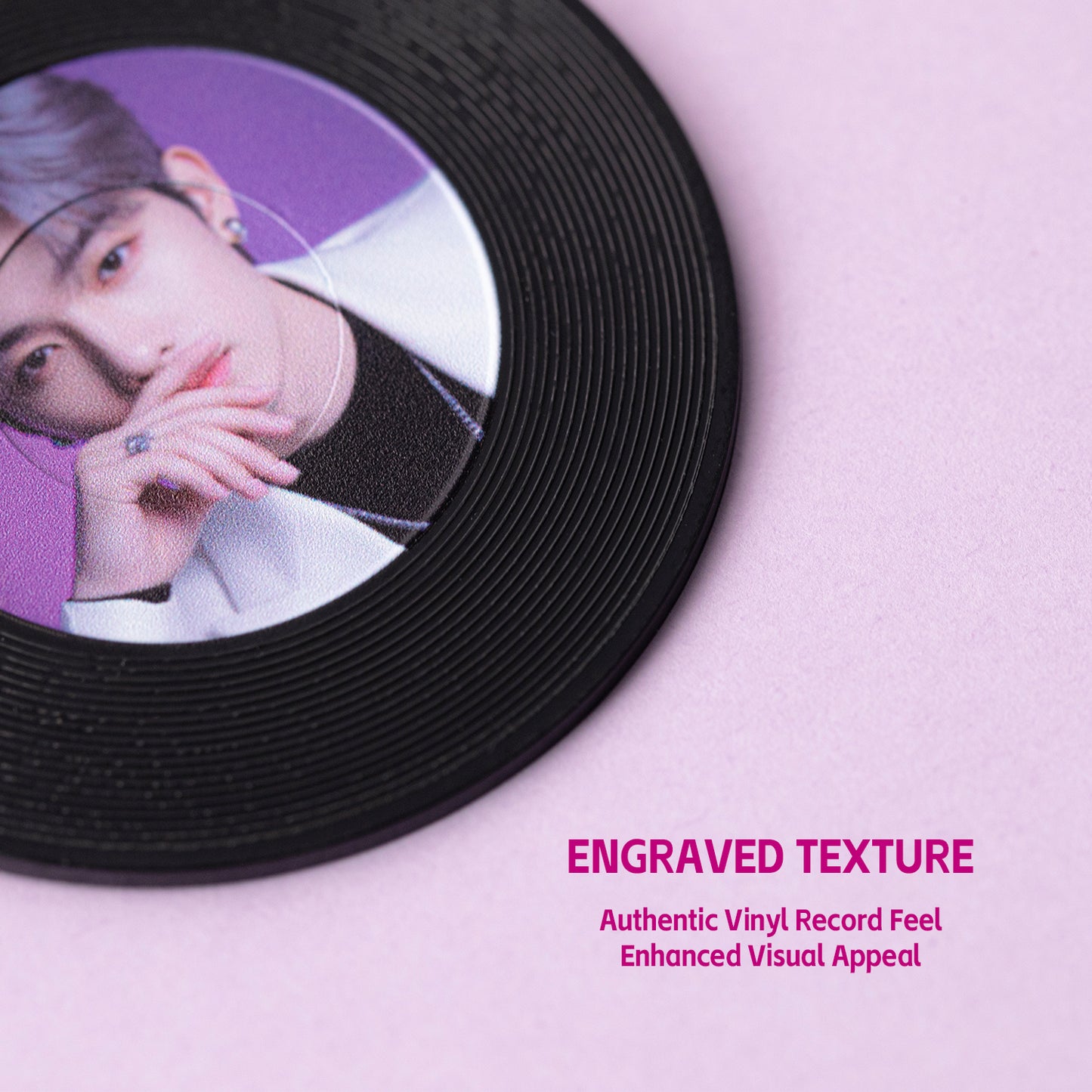 Vinyl Record Pendant