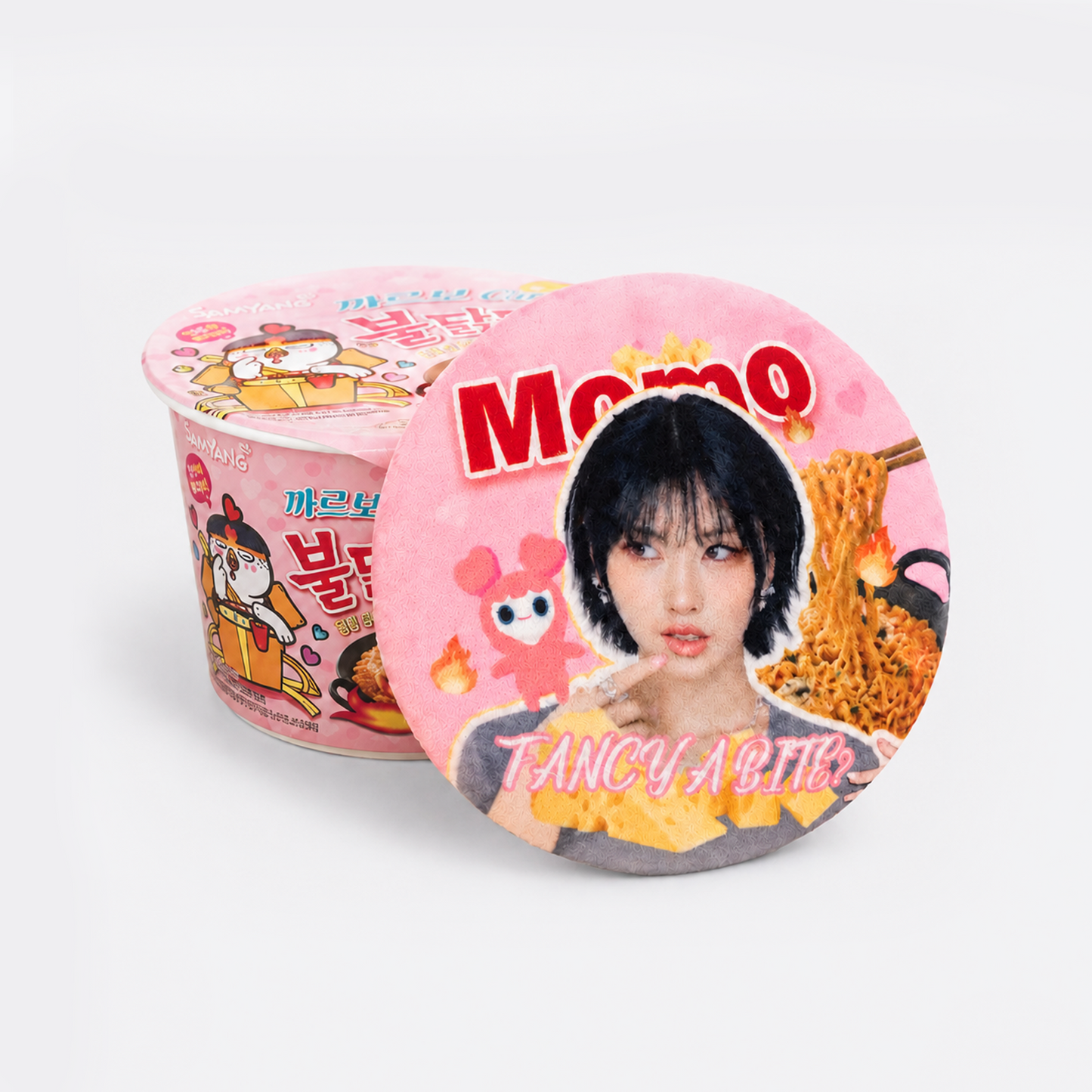 Ramen Lid Plush Badge