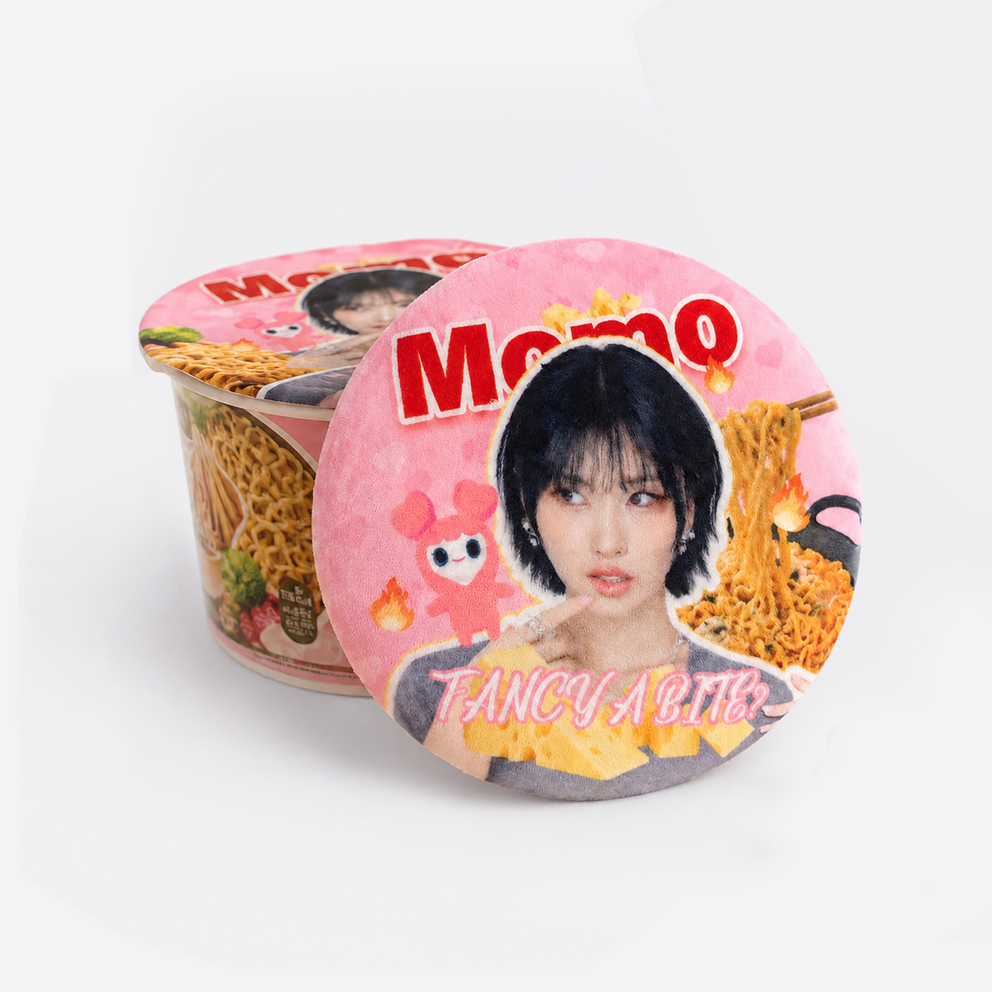 Ramen Lid Plush Badge