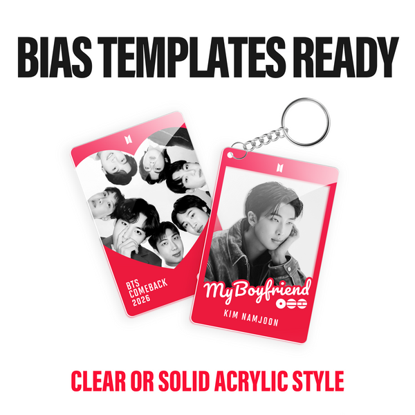 Arirang Bias Acrylic Card