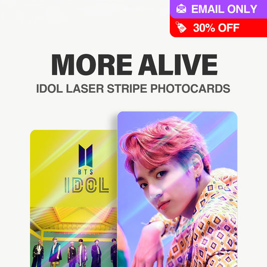 IDOL Laser Stripe Photocard