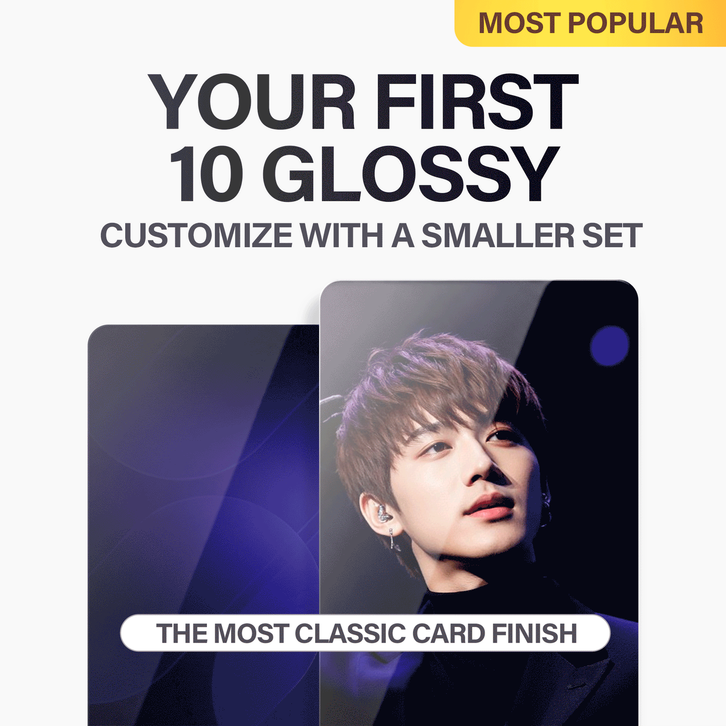 Glossy Photocard 10PCS · First Order