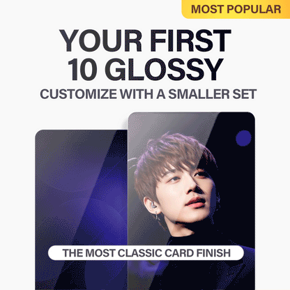 Glossy Photocard 10PCS · First Order