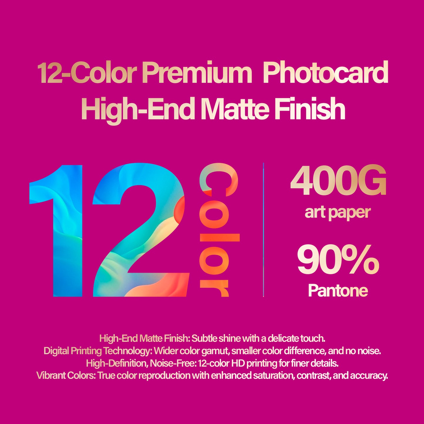 12-Color Premium Photocard