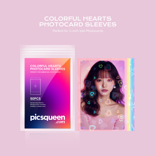 Heart Holo PC Sleeves