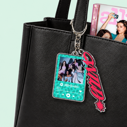 WILD Custom Music Code Keychain