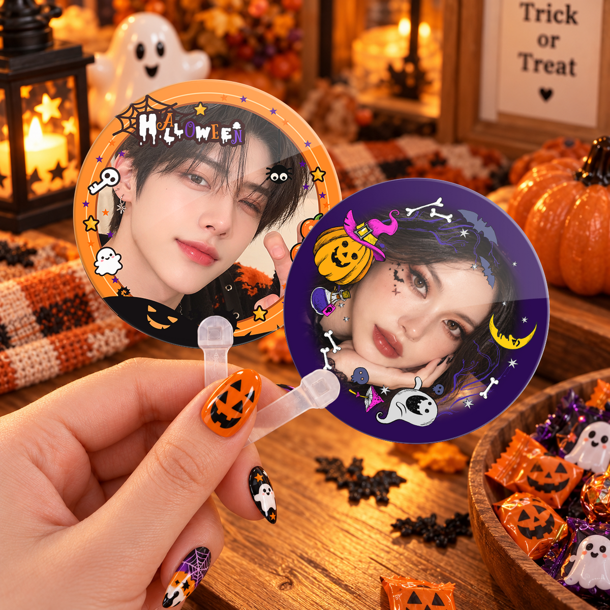 Halloween Custom Mini Fan