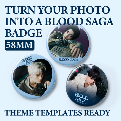 Blood Saga Custom Badge