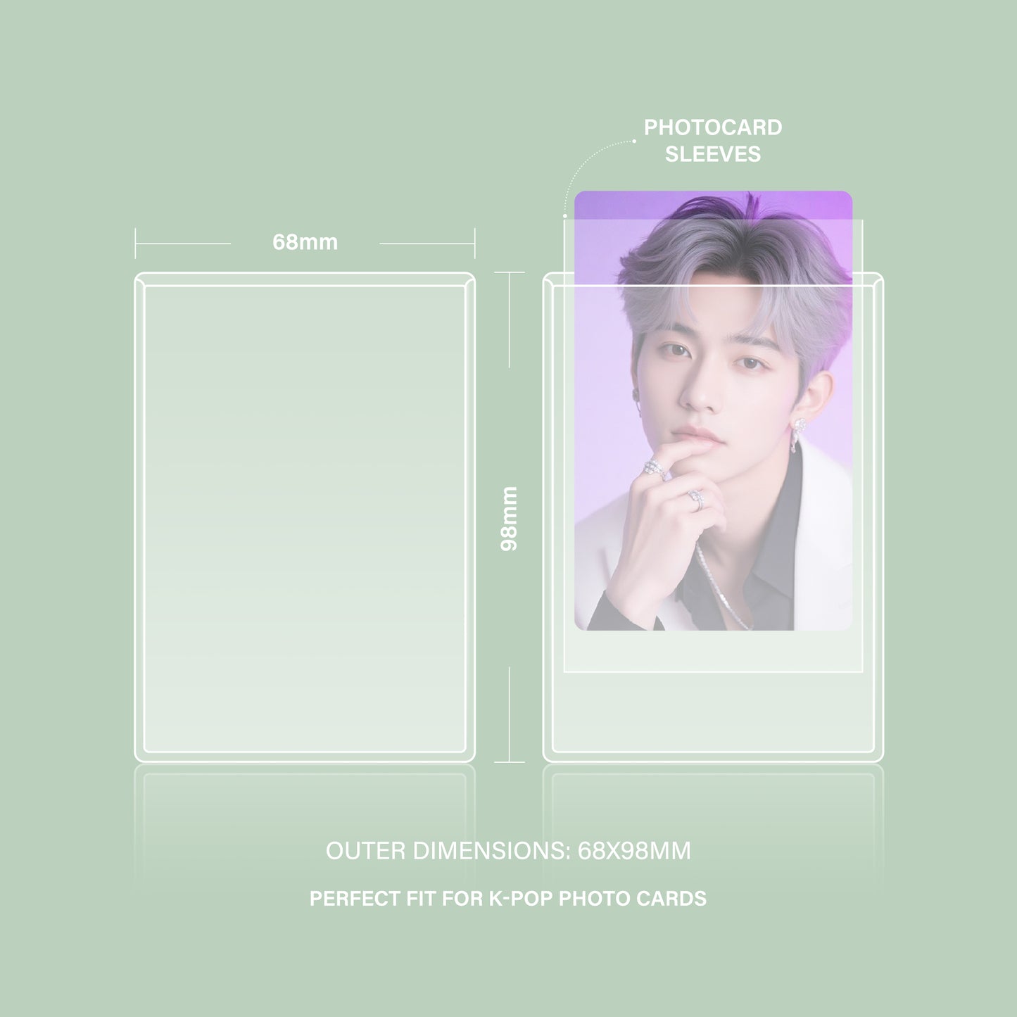 Clear Hard PC Holder - PICSQUEEN
