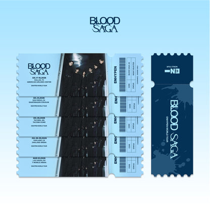 Blood Saga City Ticket Stubs