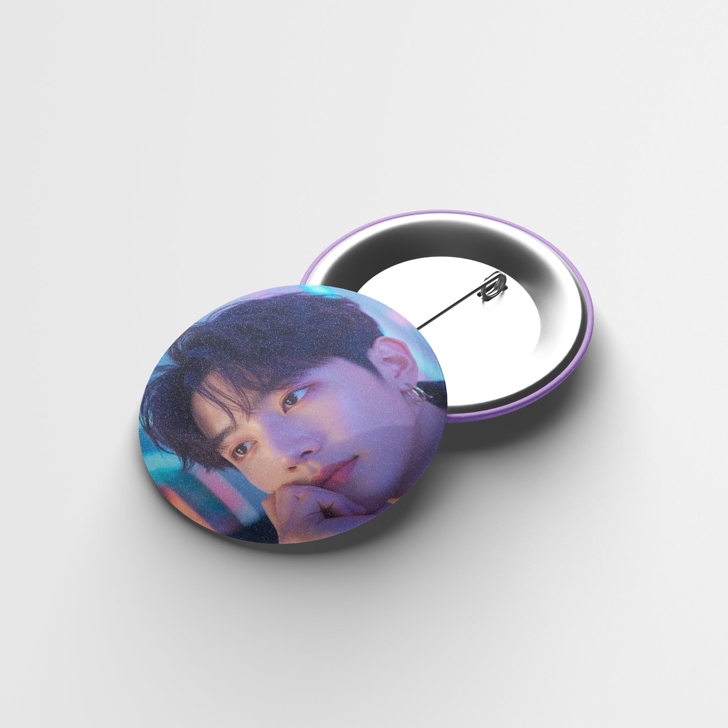 Sparkling Round Badge