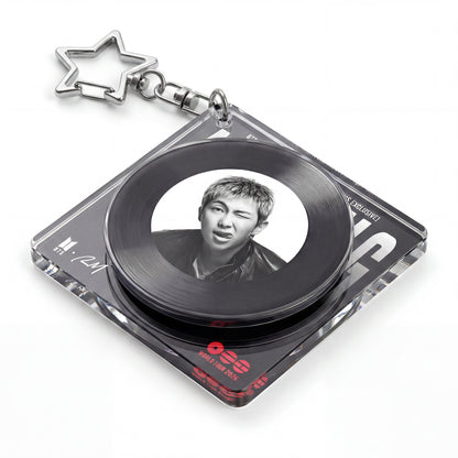 BTS-Rotating Record Keychain(US Exclusive)