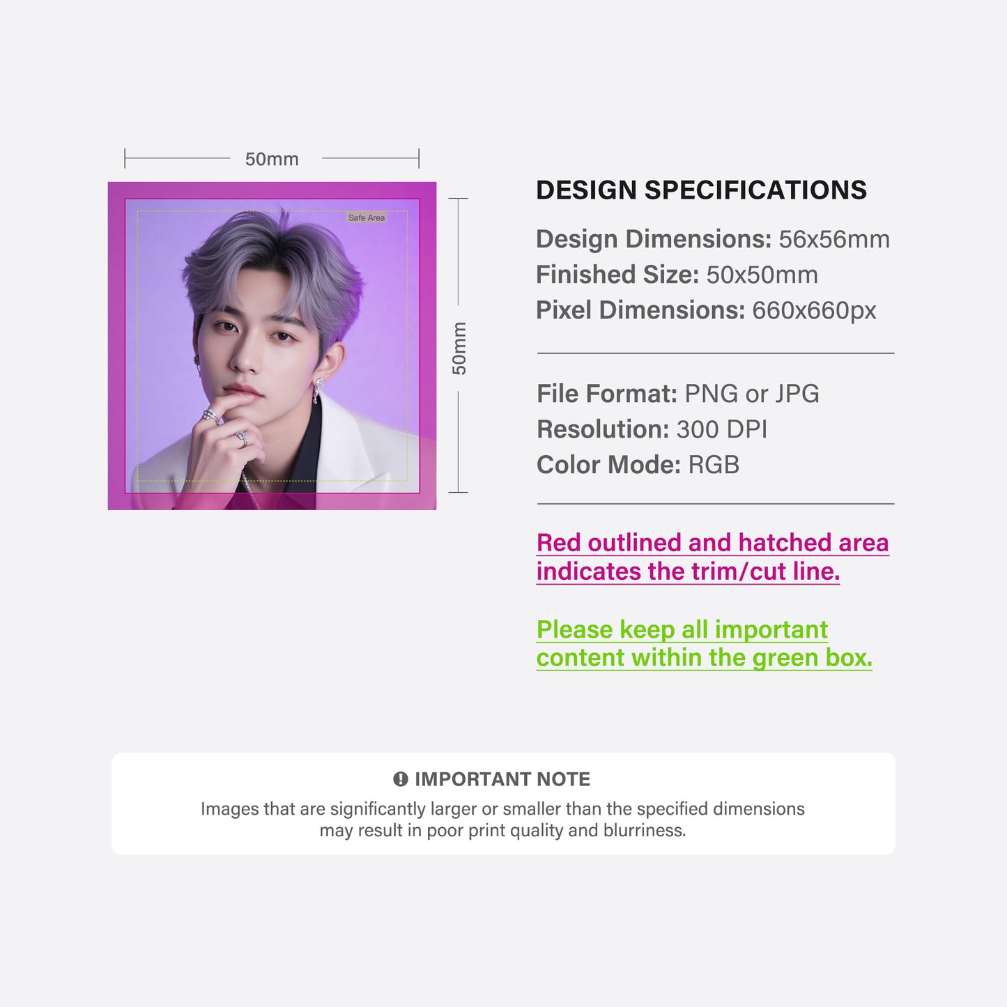 Standard Shape Sticker