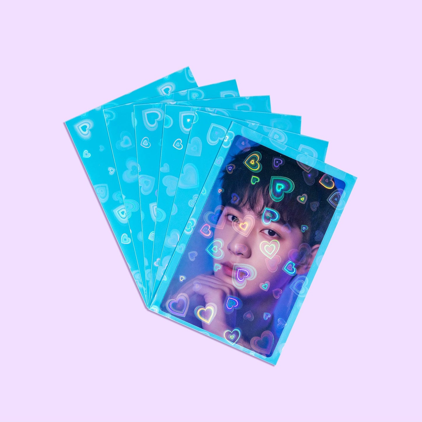 Heart Holo PC Sleeves