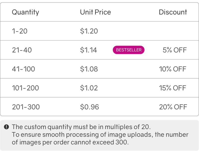 3-inch instant photo