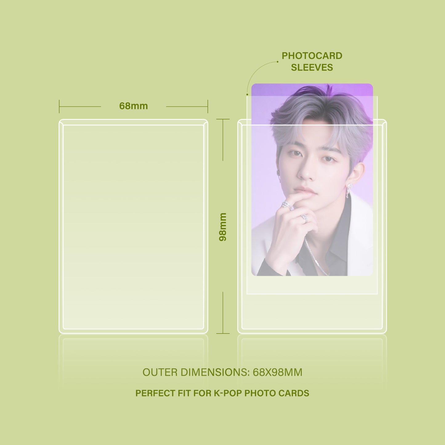 Clear Hard PC Holder