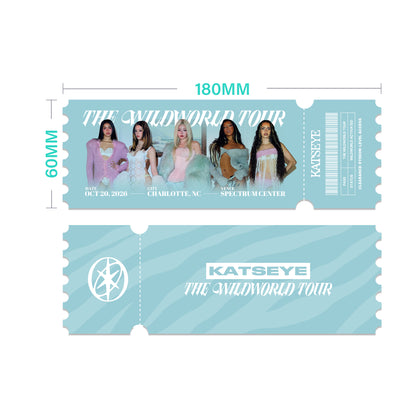 WILD Tour City Ticket Stubs