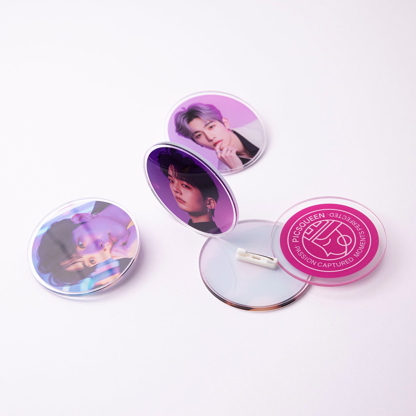Round Acrylic Badge