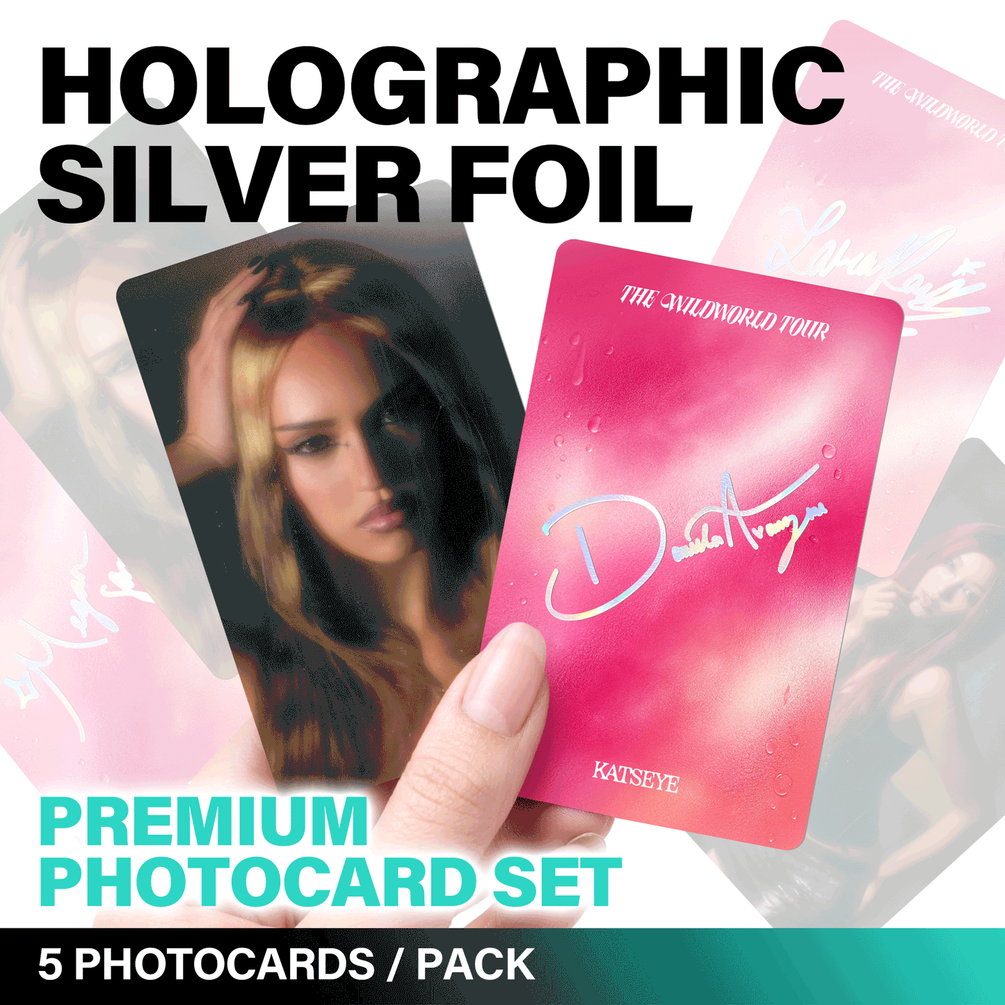 WILD Gold Foil Photocard