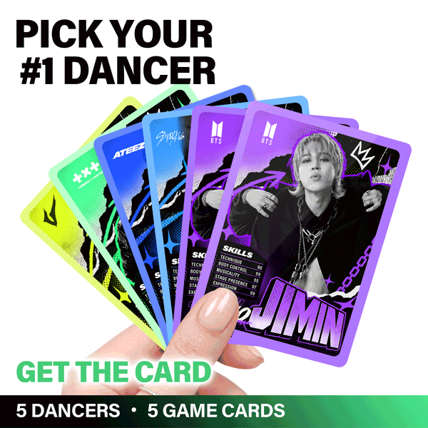 Top Dancer Game Photocard