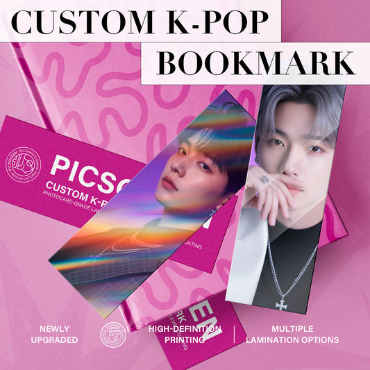 Custom K-POP Bookmark
