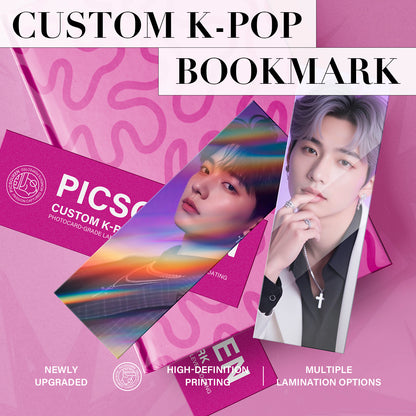 Custom K-POP Bookmark