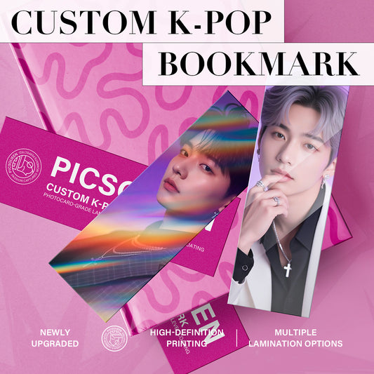 Custom K-POP Bookmark