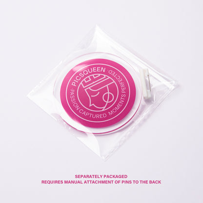 Round Acrylic Badge
