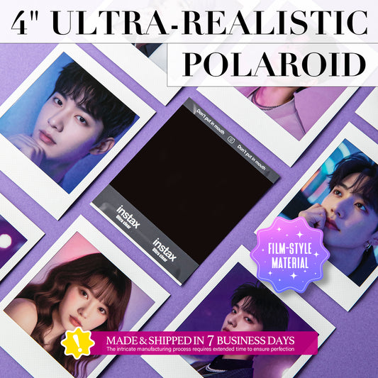 4" Ultra-realistic Polaroid