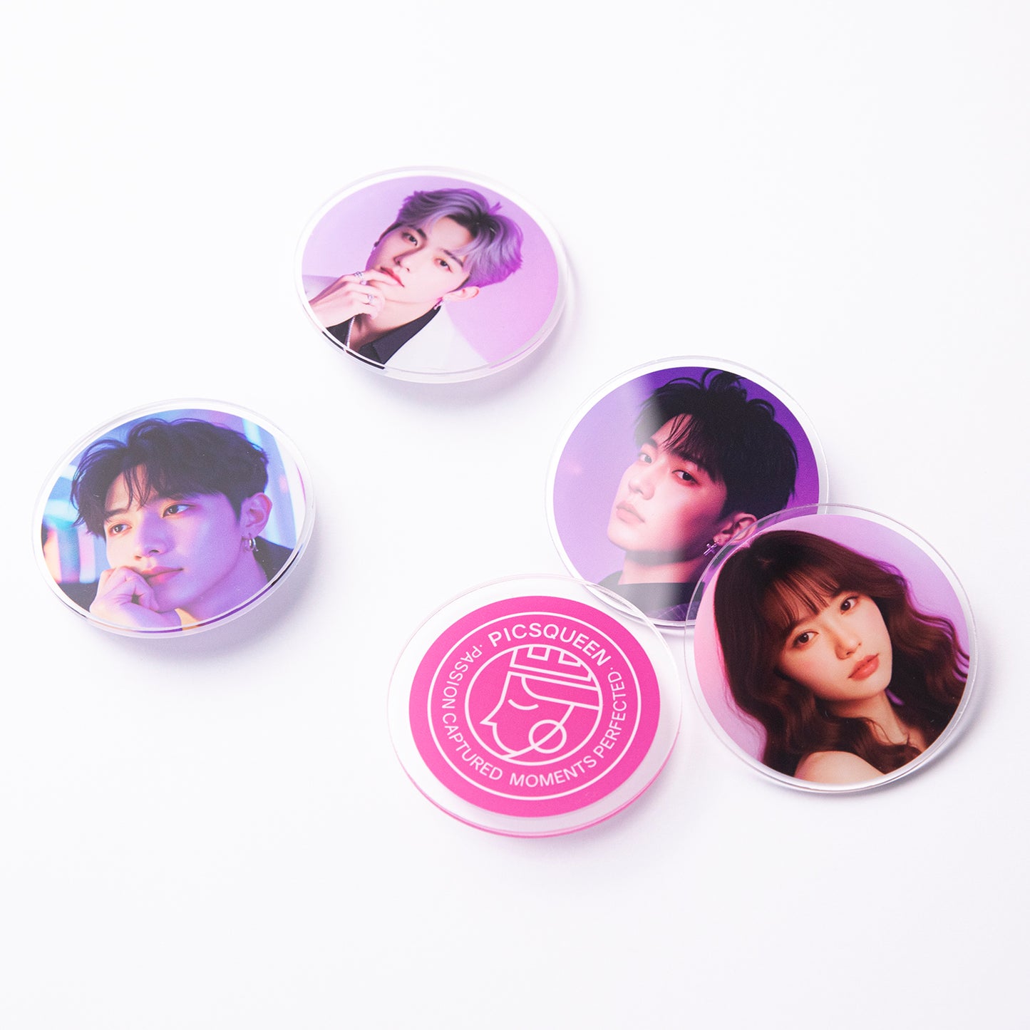 Round Acrylic Badge