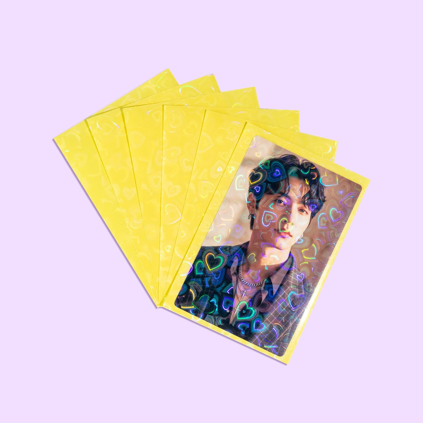 Heart Holo PC Sleeves