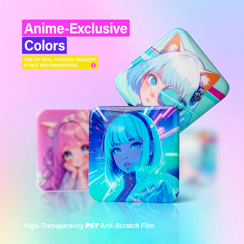 Square Clear Badge