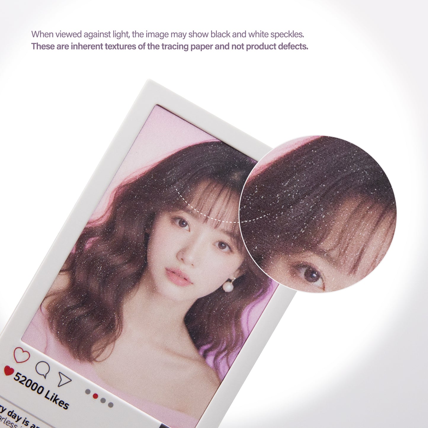 Tracing Paper Instant Photo