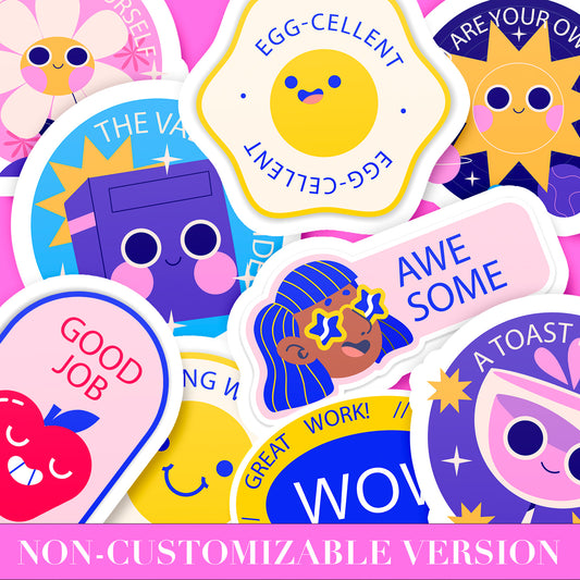 Creative Die-Cut Stickers