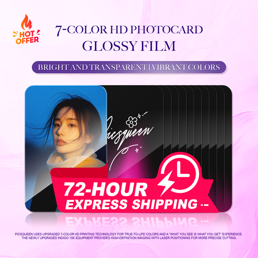 7-Color HD Photocard - Glossy Film