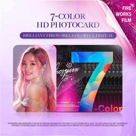 7-Color HD Photocard - Fireworks Film