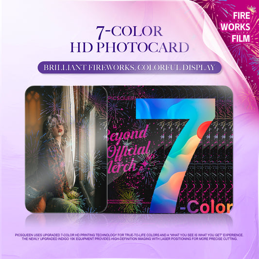 7-Color HD Photocard - Fireworks Film