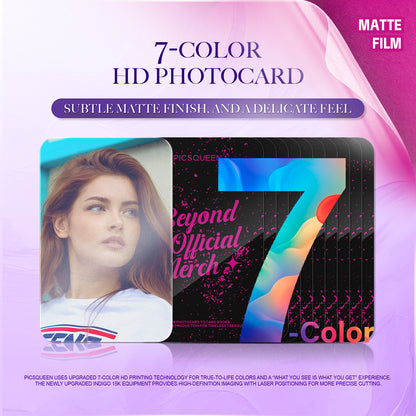 7-Color HD Photocard - Matte Film