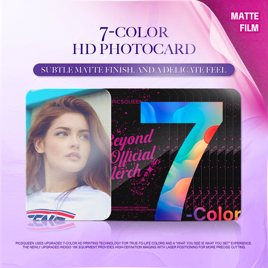 7-Color HD Photocard - Matte Film