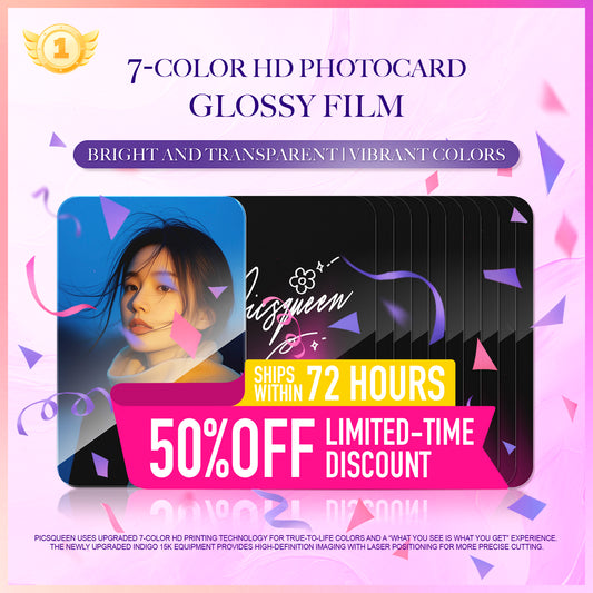 7-Color HD Photocard - Glossy Film