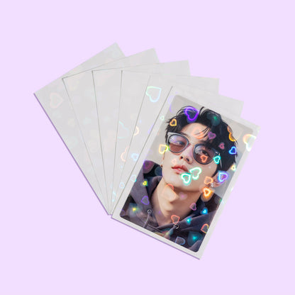 Heart Holo PC Sleeves