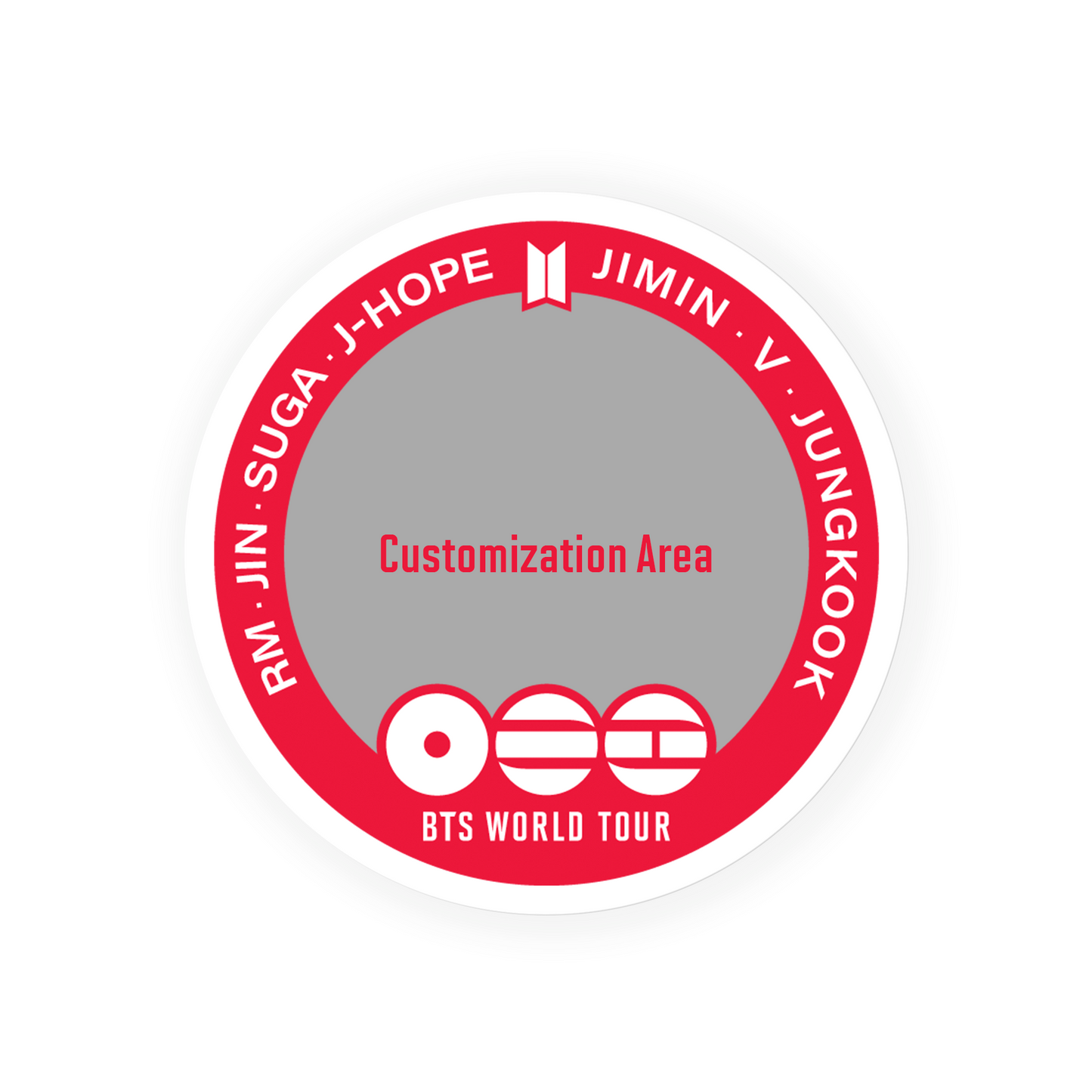 BTS-Custom Stickers - PICSQUEEN